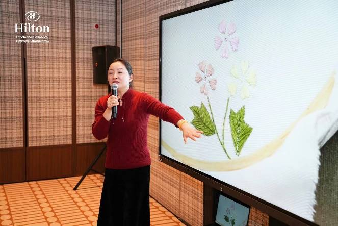 店三八妇女节悦己·“绣”自己专场活动完美落幕尊龙凯时ag旗舰厅试玩上海虹桥祥源希尔顿酒(图7)