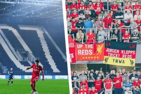 利物浦客战亚特兰大只有750名红军球迷被允许到现场观战