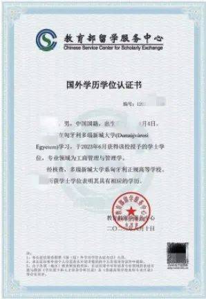 博士学位，所颁发的文凭中国(教育部)留学服务中心均给予学历学位认证。