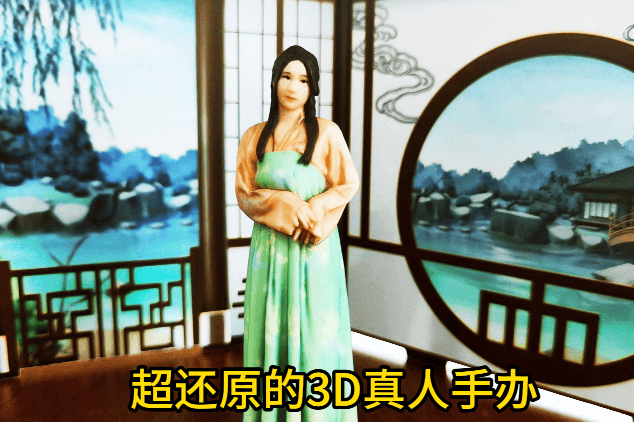 3D真人手办：影响真人手办的因素是美女们最爱的汉服？(图5)