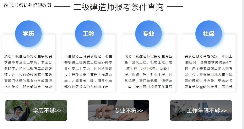 杭州优建教育 | 全程陪伴，轻松赢战二建 ！