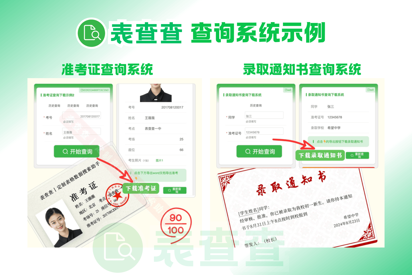 请问有什么可以自建查询系统