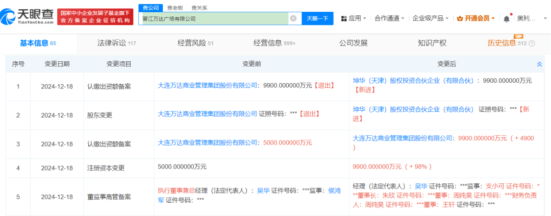 突发王健林再卖晋江万达…6686体育下载(图4)