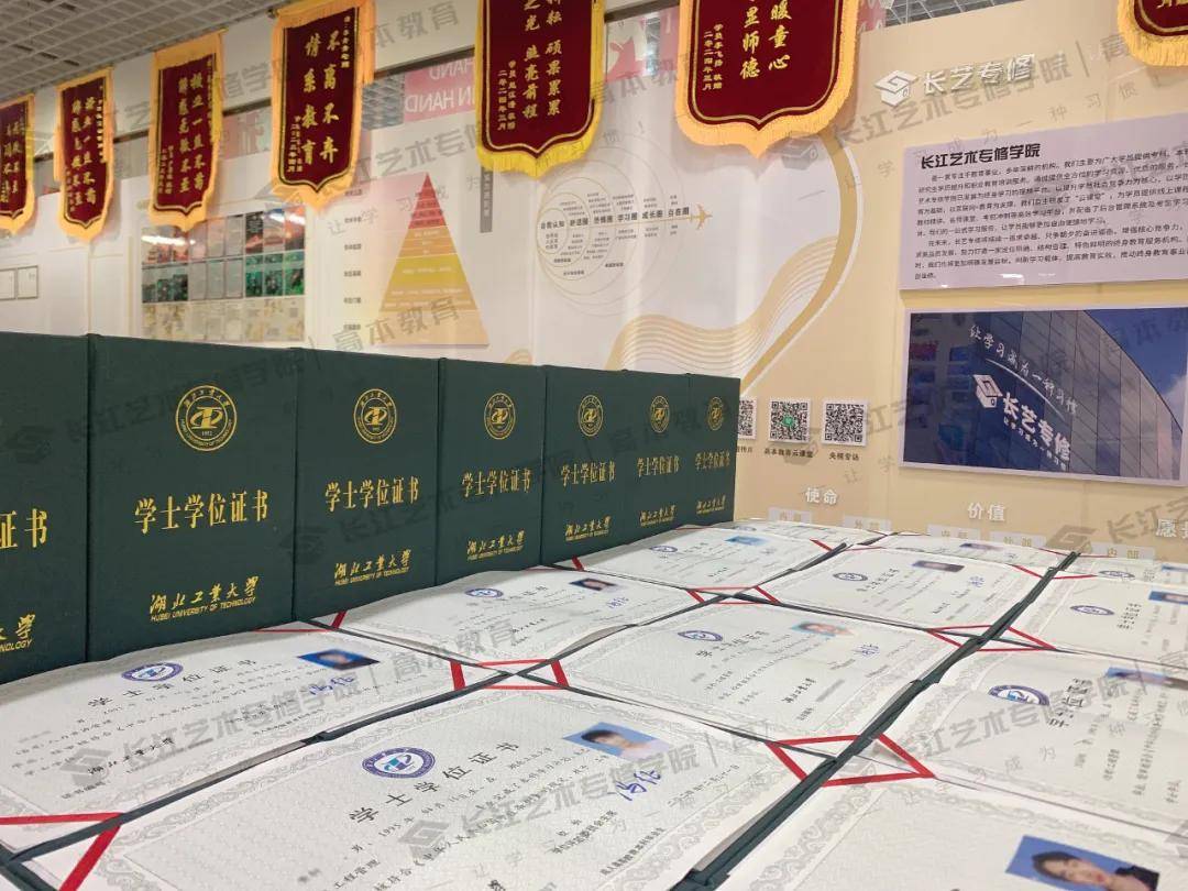 新年首批→恭喜长江艺术专修学院学员取得湖北工业大学学士学位证书