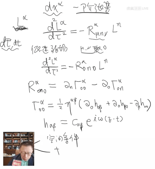 如何理解引力波效应？《张朝阳的物理课》推导测地偏离方程