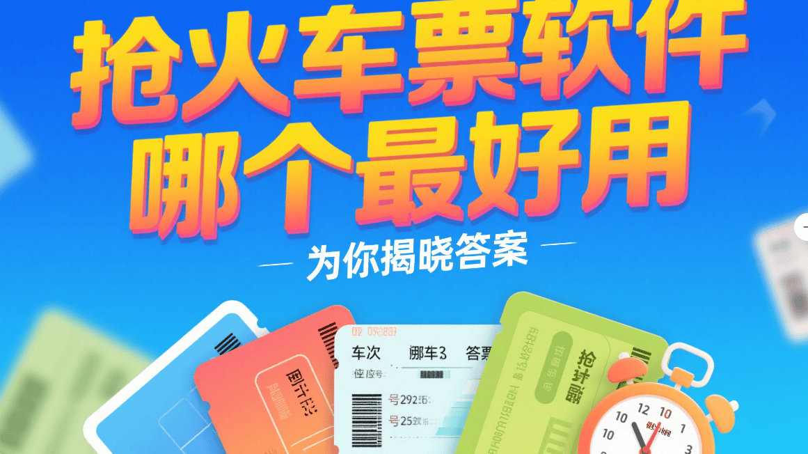 卖火车票哪个软件最好用