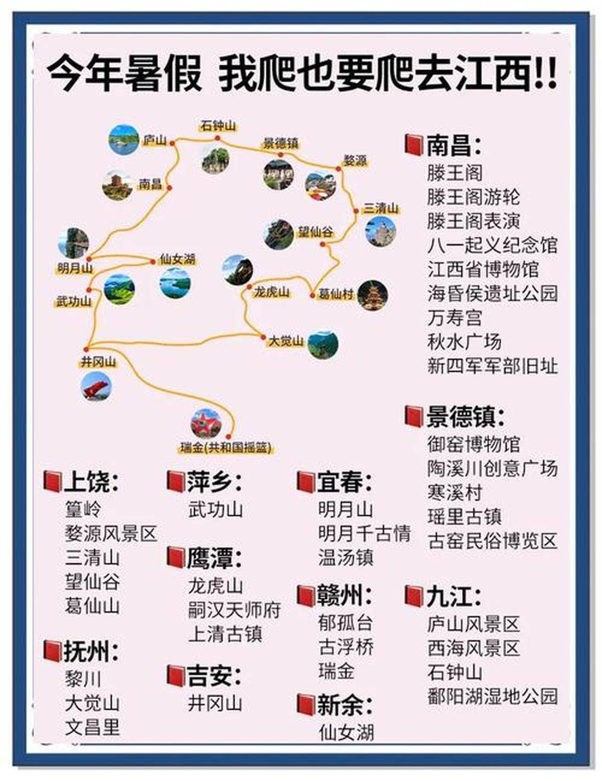 江西最好玩的旅游景点探秘绝美山水秘境必玩路线全攻略