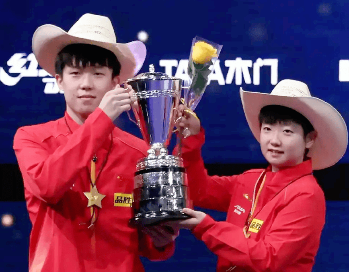 原创             国乒“莎头”冲击历史纪录！追赶两位前辈，力争世乒赛混双3连冠