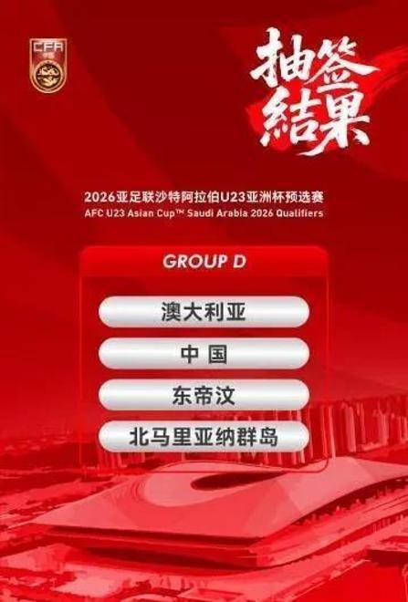 原创             U23亚洲杯预选赛分组出炉，中国队这个签简直太舒服了！