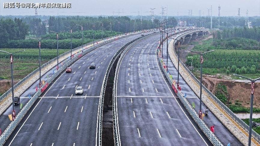 智蕙人生:保定涿州：跨北拒马河的腾飞大桥建成通车