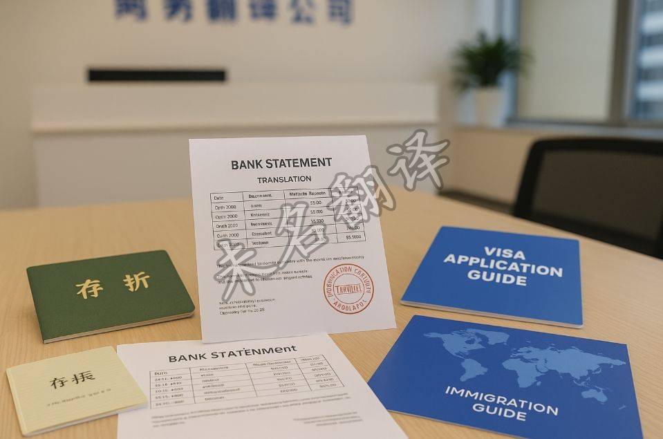常重视。不仅要求清晰完整,还必须有专业翻译机构出具声明或盖章认证。移民时别忘了这项材料翻译:银行流水