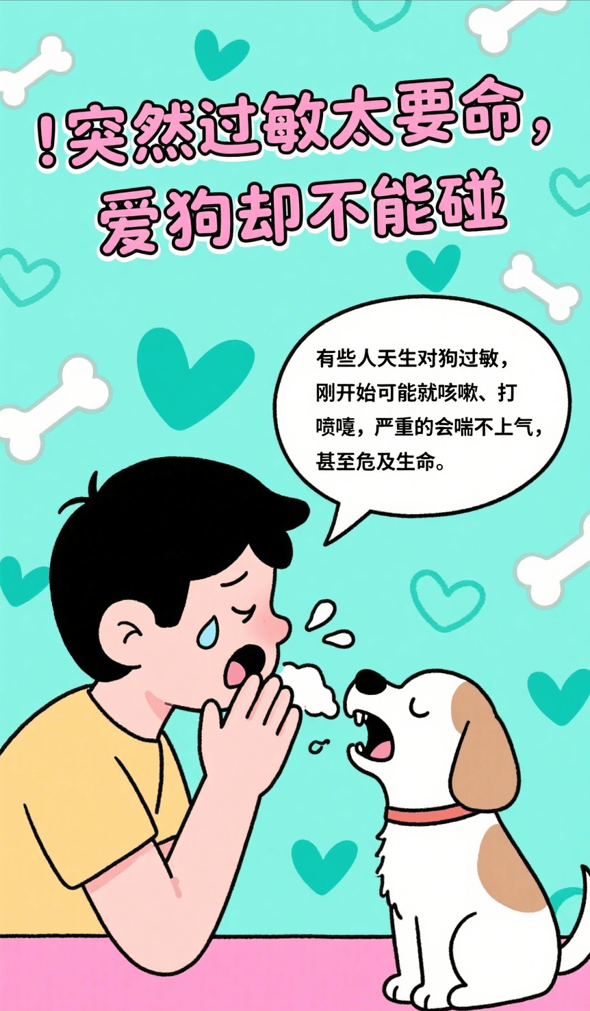 4. 突然过敏太要命,爱狗却不能碰