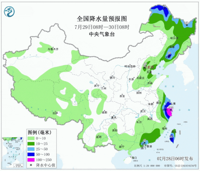原创             新一轮强降雨：9省市暴雨4省大暴雨，台风竹节草将登陆江浙沪，超40度高温来了