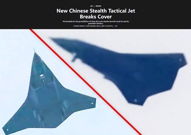 中国第三款六代机来了？美媒曝光试飞照：改写空战规则只是开始