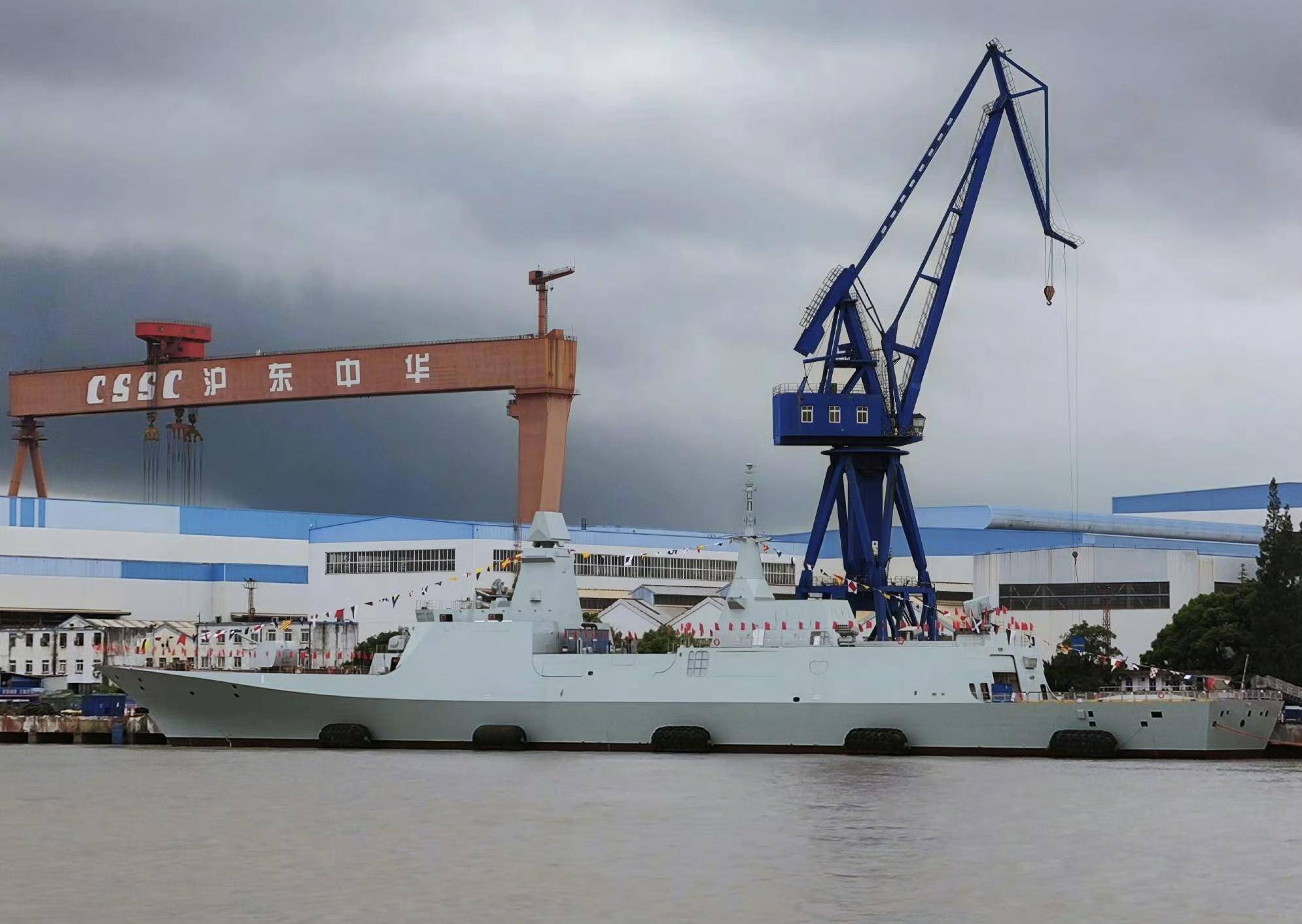 中国054B护卫舰“慢工出细活”，法国“陀螺”雷达为何转不停？