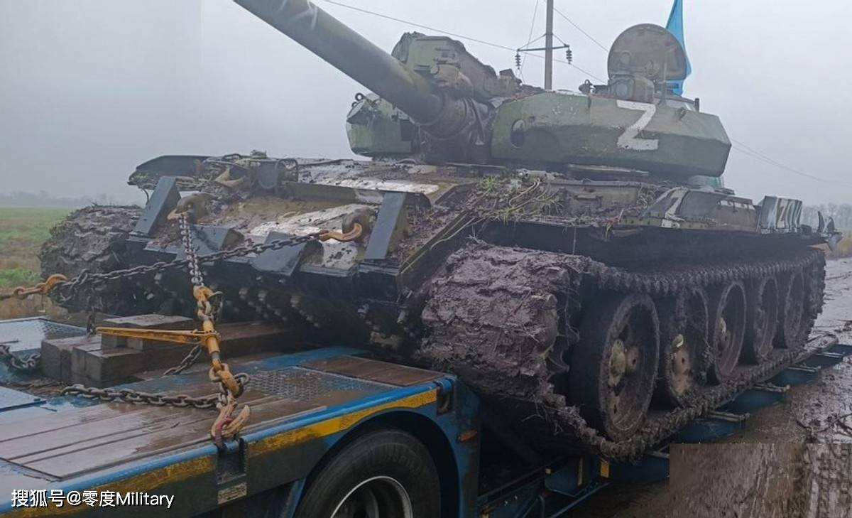 损失惨重：俄罗斯装甲车辆消耗太大，T-62坦克被迫重返乌克兰战场