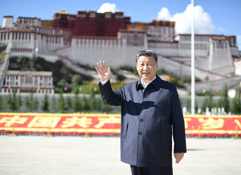 人民领袖｜27年前，习近平翻越雪山来到这个西藏村庄