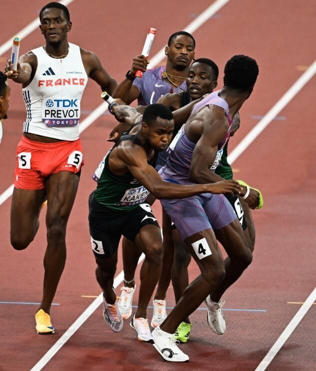 原创 进不了决赛我就申诉!世锦赛4×400米接力,美国队上诉被驳回