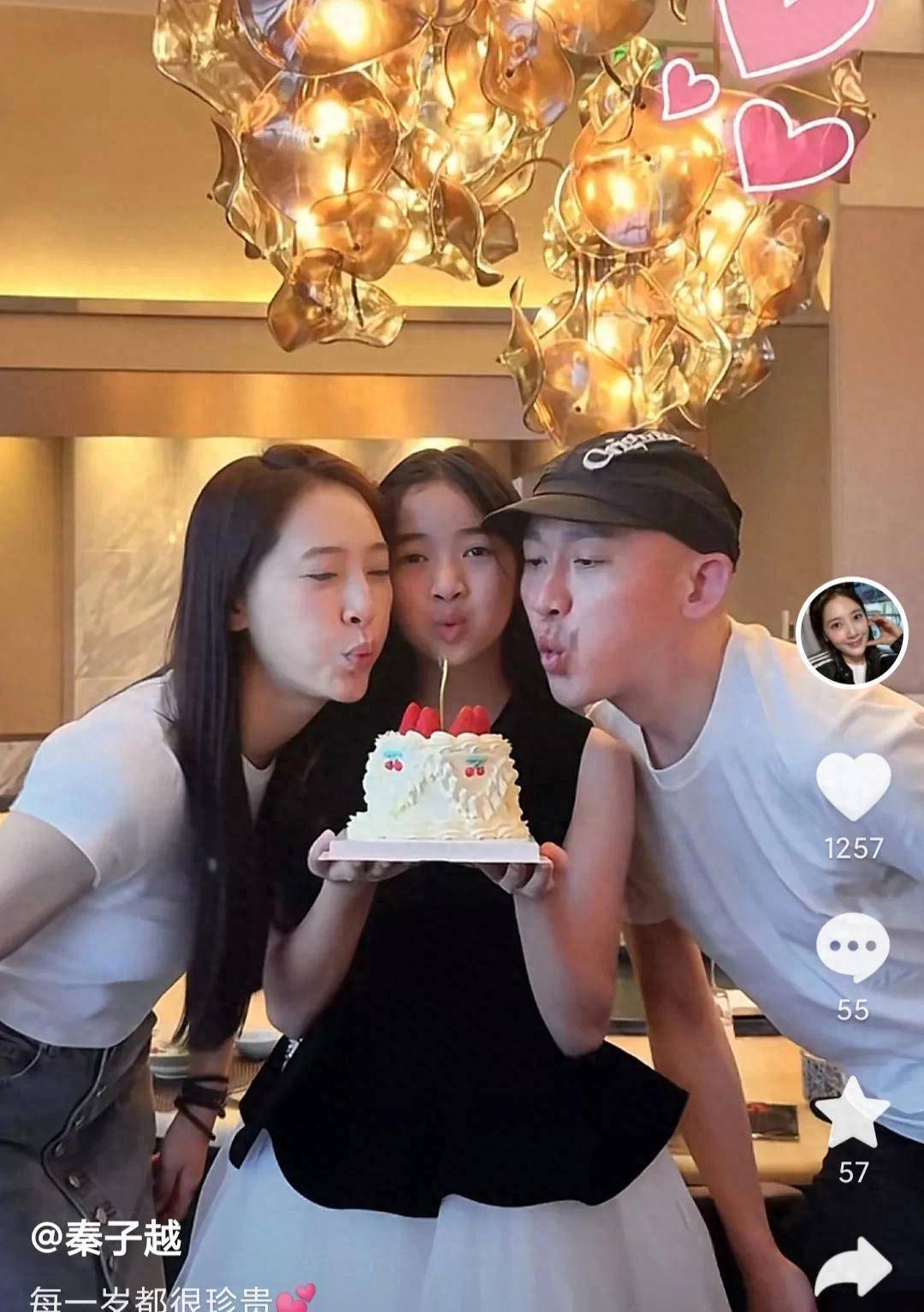 聂远夫妇为11岁长女隆重庆生!浓眉大眼似爸,女儿已进军演艺圈,演技不逊老戏骨