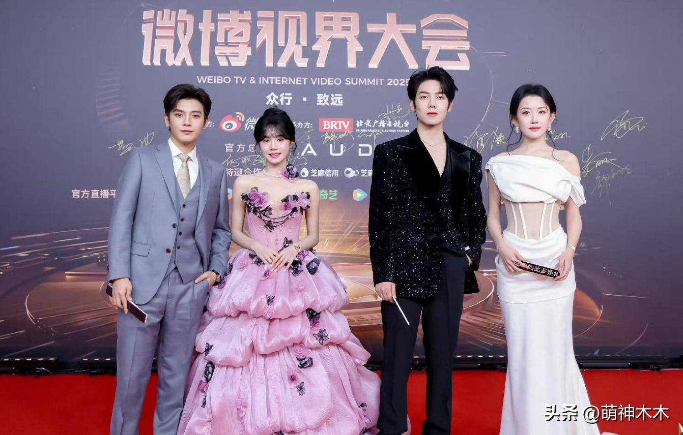 视界大会短剧演员好尴尬！走红毯扎堆不给镜头，后台跟明星分开坐