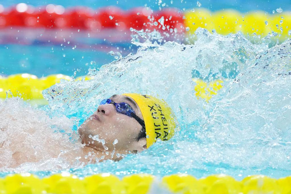 孤泳者徐嘉余包揽4届全运仰泳8金 自评:这个事没悬念