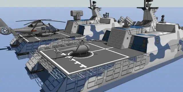 中国22型导快改进型卫星图曝光,移除YJ-83导弹后想象空间巨大!