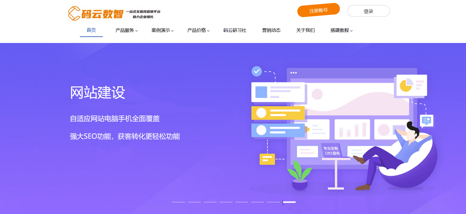 在数字化浪潮席卷各行各业的今天，拥有一个专业的企业网站已成为中小企业提升品牌形象、拓展市场渠道、实现业务增长的必备工具。然而，传统建站方式往往需要高昂的技术投入和漫长的开发周期，让许多中小企业望而却步。幸运的是，自助建站平台的出现彻底改变了这一局面，它以极低的门槛和亲民的成本脱颖而出，成为众多企业的首选方案。如何建公司网站，怎么自己创建一个网站网站制作流程步骤第一步：选择一自助建站平台百度搜索【码