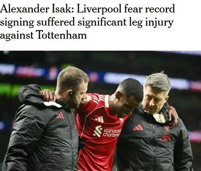 米兰体育- 米兰体育官方网站 世界杯官方指定投注平台利物浦忧心伊萨克左腿重伤缺阵曼联一月动作频频盯上内维斯