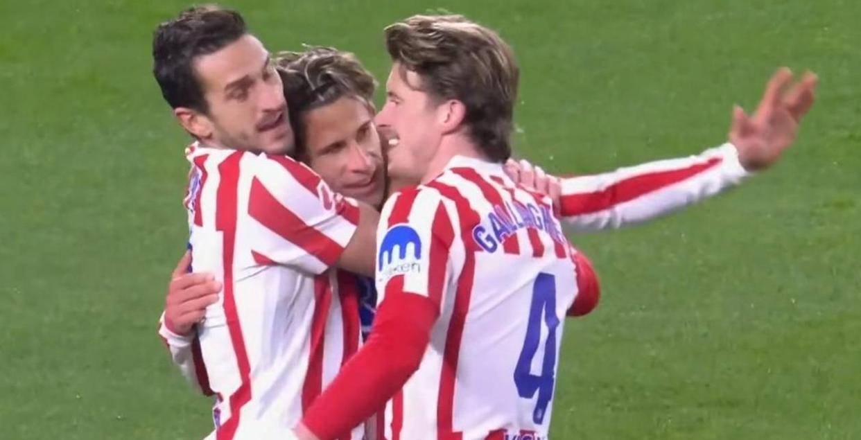 “突发！随着马竞1-1输球皇马5-1西甲积