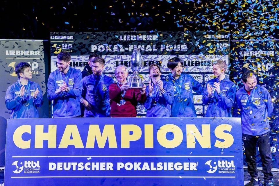 “樊振东6小时4战全胜夺德国杯MVP助萨尔