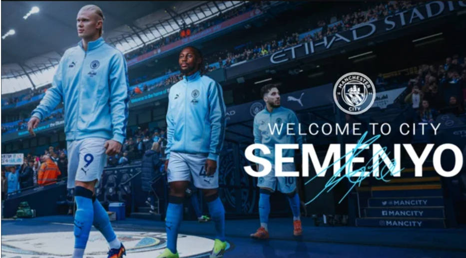 英格兰足球超级联赛塞梅尼奥加盟曼城：为已强大攻击线注入新活力与多面战术选择