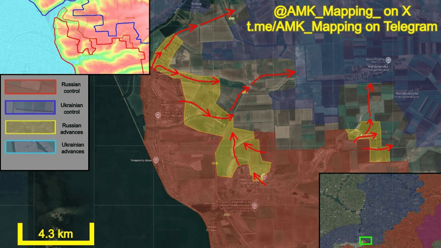 俄乌战场新动态：乌军炸毁孔卡河桥梁，难道要放弃库班？