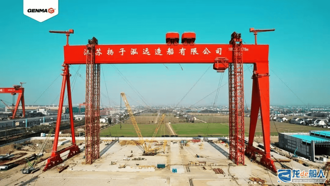 扬子江船业旗下新船厂最新进展