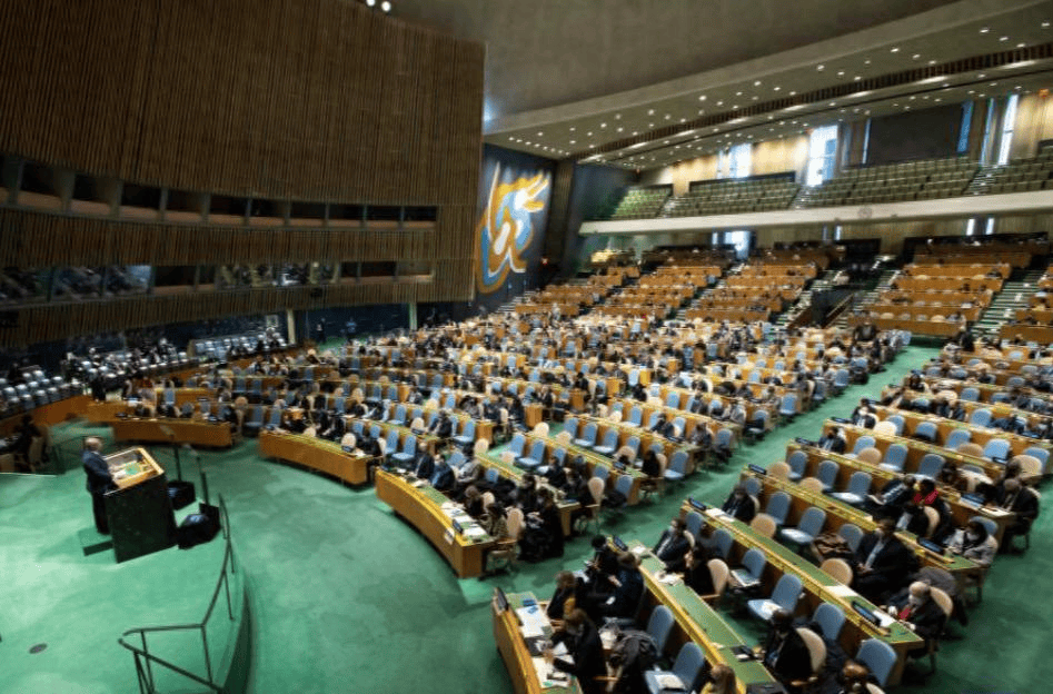 联合国开会，中日代表正面交锋，日方当堂狡辩，中方发出灵魂拷问