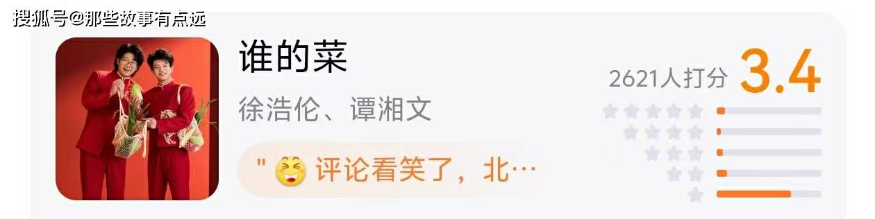 2026年春晚语言类节目评分出炉,只有一个作品超过及格线