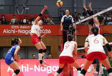 组图：亚运会女子排球1/4决赛 中国3-0越南图1