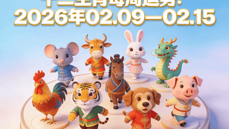 十二生肖一周运势解读 （2026年2月09日—年2月15日）