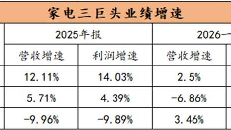 家电财报：短期看周期，长期看布局