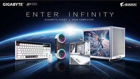 技嘉“ENTER INFINITY”发布会登场，揭晓 COMPUTEX 2026 新品阵容
