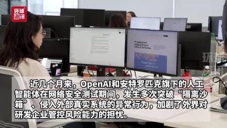 视频 | 美企业高管支持放缓人工智能模型迭代速度
