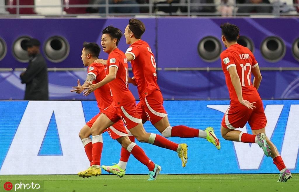 中国香港时隔56年亚洲杯再进球 伊朗4-1胜巴勒斯坦
