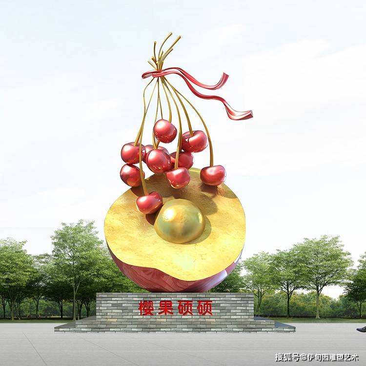 不锈钢水果雕塑的创作过程非常复杂，需要经过多道工序才能完成。艺术家们首先需要设计好雕塑的形态和结构
