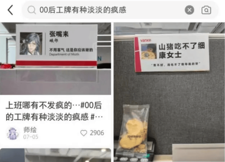 “00后疯感工牌”不是整顿职场而是被职场整顿