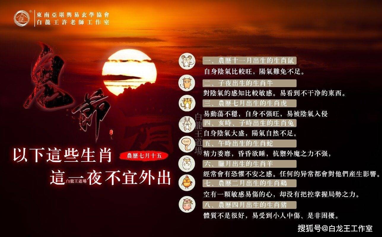 农历七月，一个讲究颇多的月份！