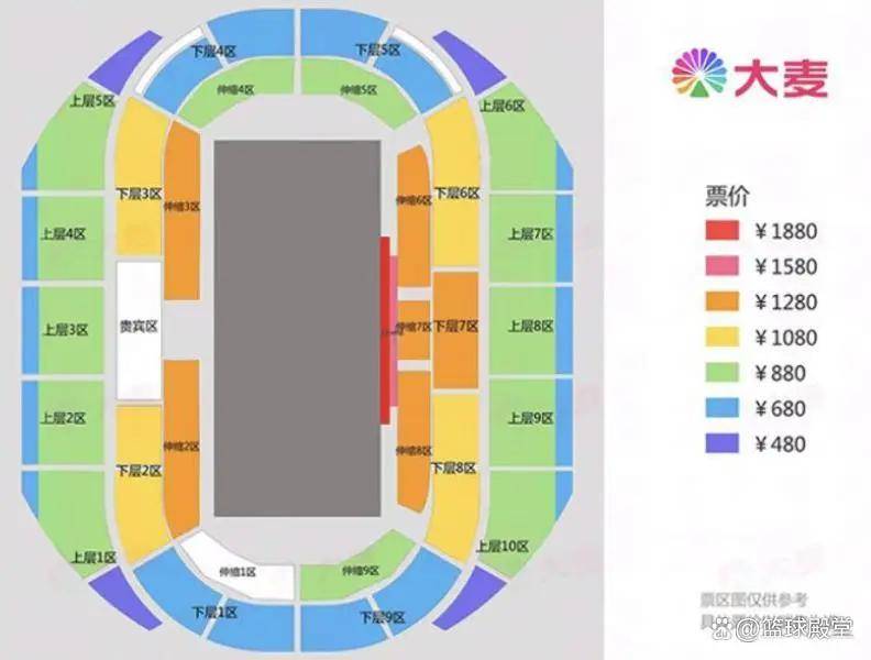 广厦与北京票价之争，普通观众座椅体育场价格
