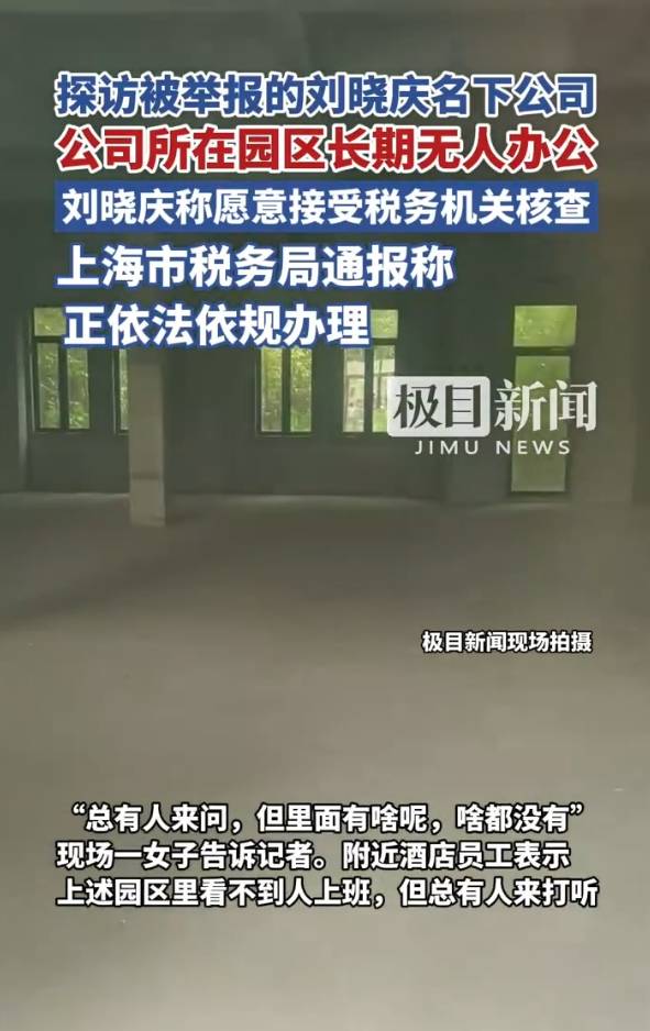 刘晓庆名下被举报公司注册地长期无人！楼房内部都是毛坯状态