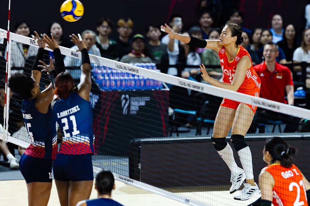 3连胜！世锦赛-中国女排3-0多米尼加锁小组头名 1/8决赛战法国