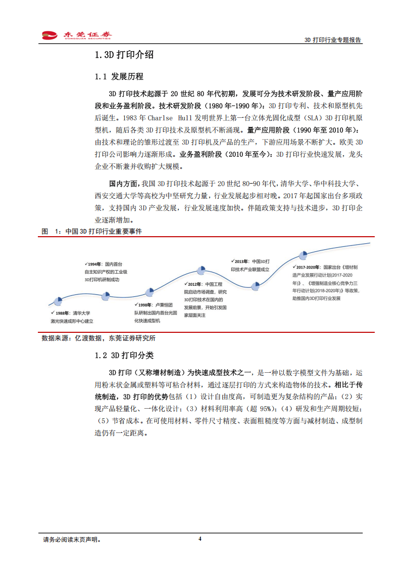 3D打印（增材制造）行业专题报告：工业消费双驱动，多领域仍有海量空间