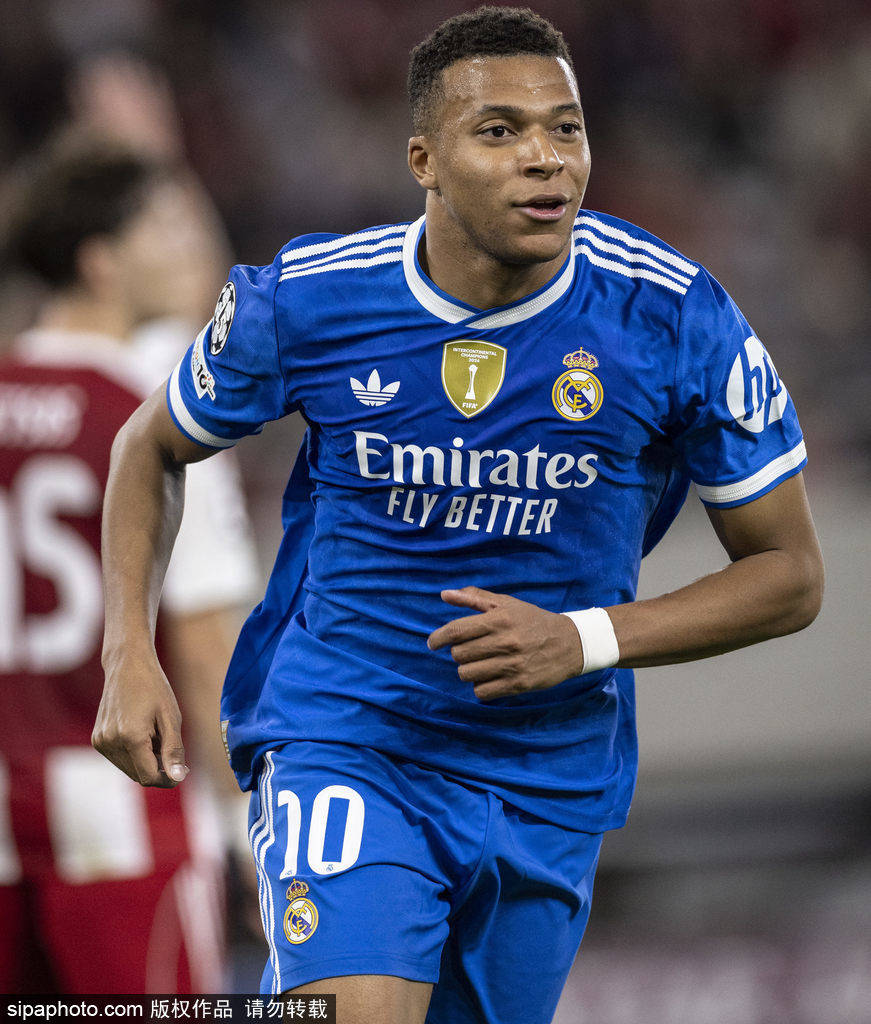 西甲-姆巴佩7分钟戴帽+大四喜 皇马4-3奥林匹亚科斯