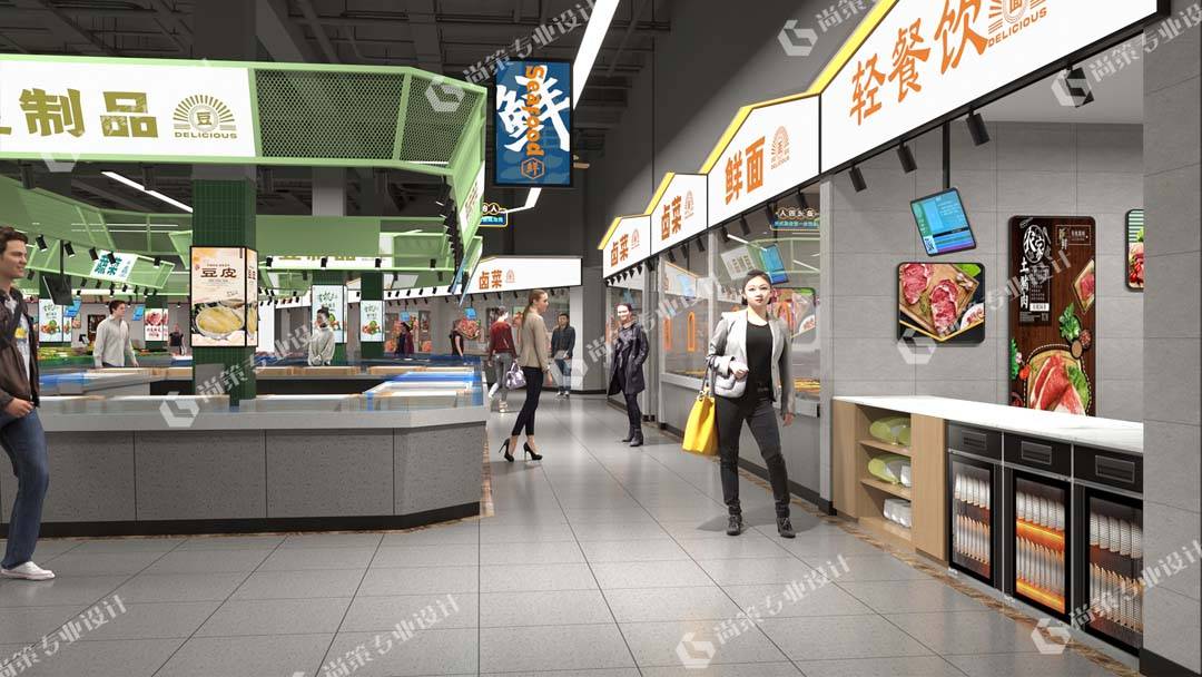 农贸市集装修计划：怎么合理运用每平米